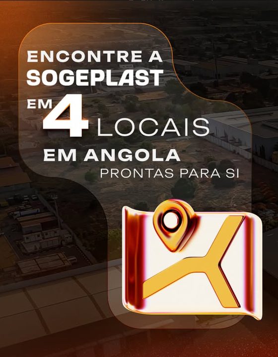 Encontre a SOGEPLAST em 4 locais em Angola